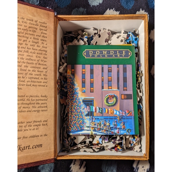 Dowdle Folk Rt Winter Fun 500 Piece Puzzle - Picture 2 of 7